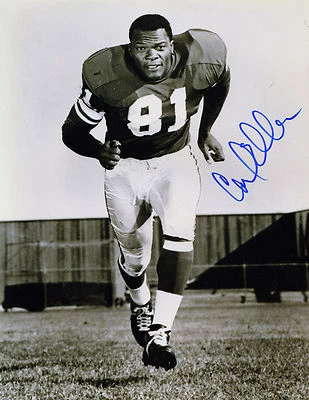 CARL ELLER Minnesota Vikings HOF'er Signed B/W 8X10 #1 W/COA - Image 1 of 2