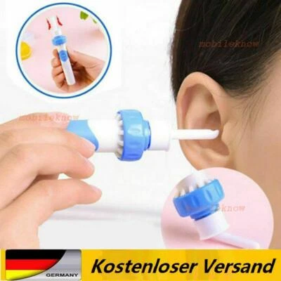 MARKENLOS Elektrischer Ohrenreiniger Ohr Reinigung Sauger Ohrenschmalz Ohrwachs Entferner