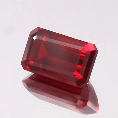 AAA Mozambique Ruby – Radiant Cut Loose Gemstone (14x9 mm) Ideal for Ruby Rings - Image 1 of 4