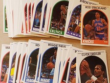1989-90 NBA HOOPS BASKETBALL TRADING CARDS YOU PICK Updated 12/24/22