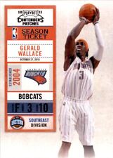 2011-12 Playoff Contenders Season Ticket Gerald Wallace Charlotte Bobcats #90