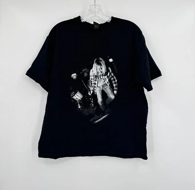 Number Nine Takahiro Miyashita Kurt Cobain Black Graphic T Shirt Sz 2 - Image 1 of 4