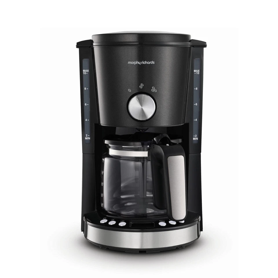 Morphy Richards Evoke Filter Coffee Machine 162520 - Black - Image 1 of 1