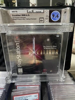Sony PlayStation 1 Sealed WATA 9.6 A+ Excalibur 2555 The Dreamer Collection - Image 1 of 4