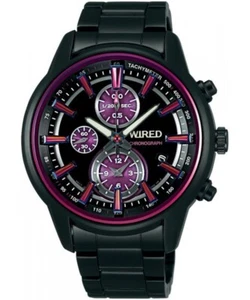 WIRED Men's Chronograph Watch AF8T23X By SEIKO - Picture 1 of 2
