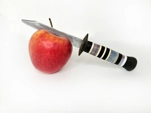 Cuchillo de cocina vintage hecho a mano arte penitenciario - Imagen 1 de 7