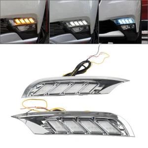 Flashing Daytime Running Lights Turn Signal Lamp For Nissan Kicks 2017-2020 - Picture 1 of 17