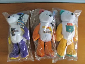 NWT LIMITED TREASURES 50 STATES OF AMERICA COIN BEARS - MINNESOTA FLORIDA OHIO - Picture 1 of 3