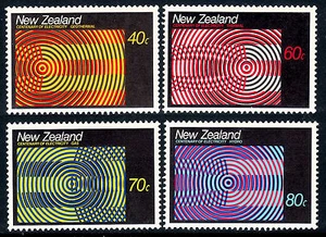 New Zealand 1988 Centenary of Electricity set of 4 Immaculate MNH • FREE POST • - Bild 1 von 1