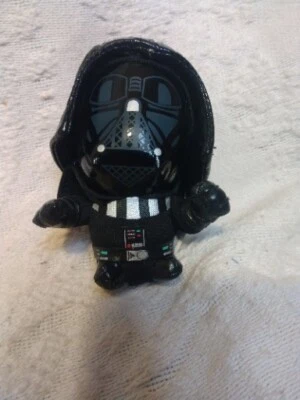 Star Wars Darth Vader Soft Sculpture 4.5" Black, Vinyl* Helmet; Cape - Image 1 of 4