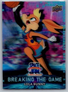 2021 Upper Deck Space Jam A New Legacy #3D-28 Lola Bunny SP Breaking The Game - Picture 1 of 2