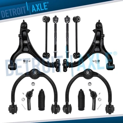 12pc Front Control Arms Suspension Kit for 2005 - 2010 Grand Cherokee Commander - Image 1 of 4