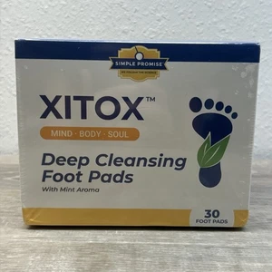 Almohadillas para pies de limpieza profunda XITOX nuevas/selladas aroma como nuevas-30 almohadillas * Exp. 11/2025 - Imagen 1 de 7