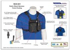 CLOSEOUT :NEW 4- point radio chest harness with Cell Phone pocket. RCH 601