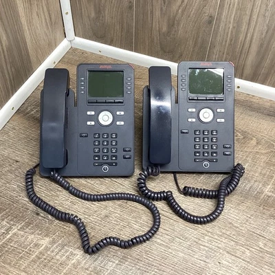Lote de 2 - Telefone desktop Avaya J169 8 linhas VoIP Business Office - Imagem 1 de 4