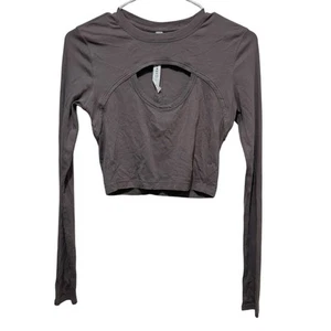 Lululemon Better Best langärmliges Oberteil mit Cutout Damengröße 6 - Bild 1 von 6