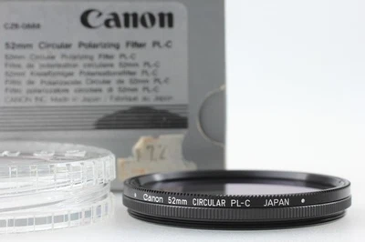 Boxed [Unused] CANON PL-C52 52mm Drop-in Circular Polarizing Filter From JAPAN - Image 1 of 4