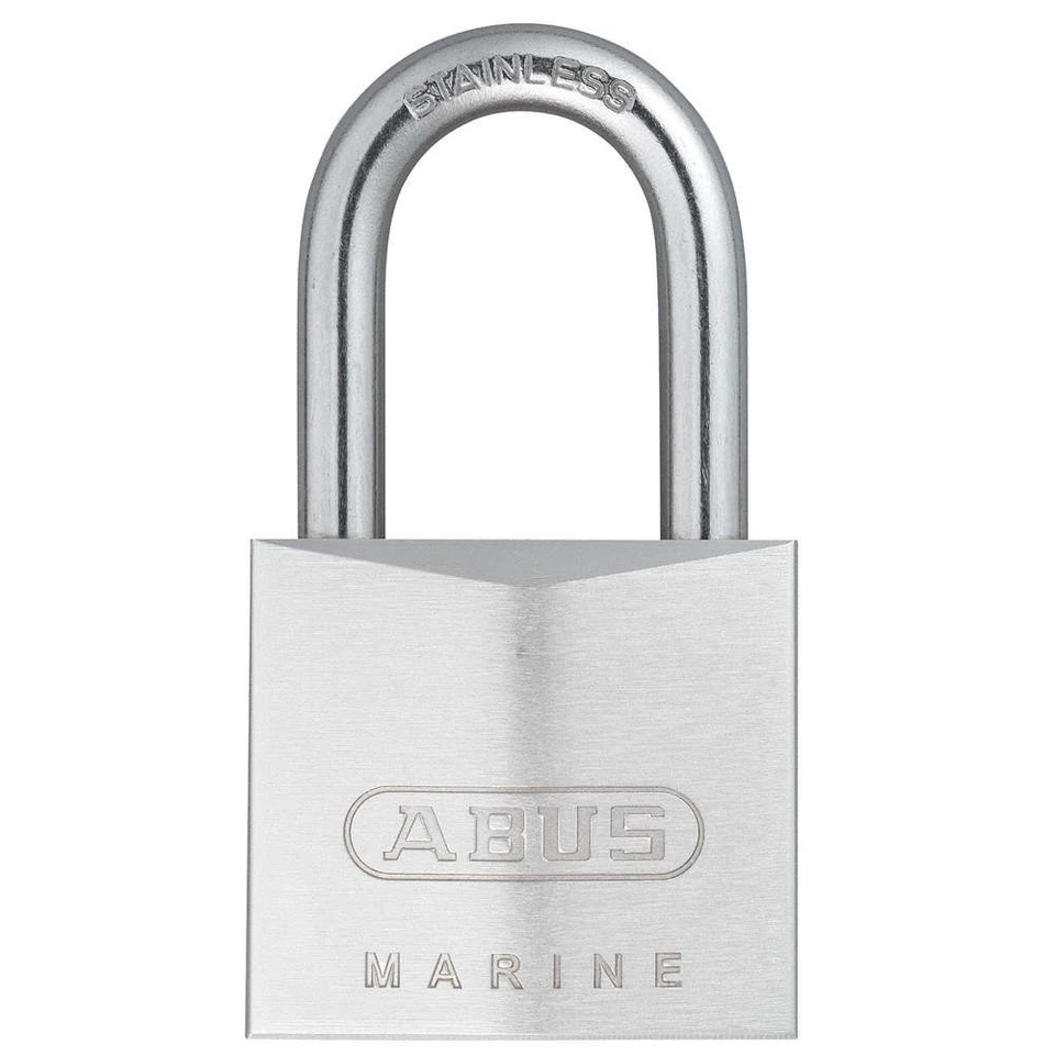 ABUS 75IBHB/40 KD Keyed Padlock, 49/64 in,Rectangle,Silver 5JKV3 - Image 1 of 1