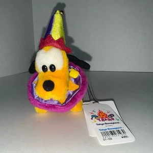 Mini bufón de peluche Tokyo Disneyland Pluto 1998 LE 15 aniversario nuevo con etiquetas - Imagen 1 de 10