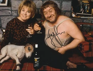 Foto firmada a mano de Gregor Fisher de 8x6 pulgadas Rab C. Nesbitt - Imagen 1 de 1