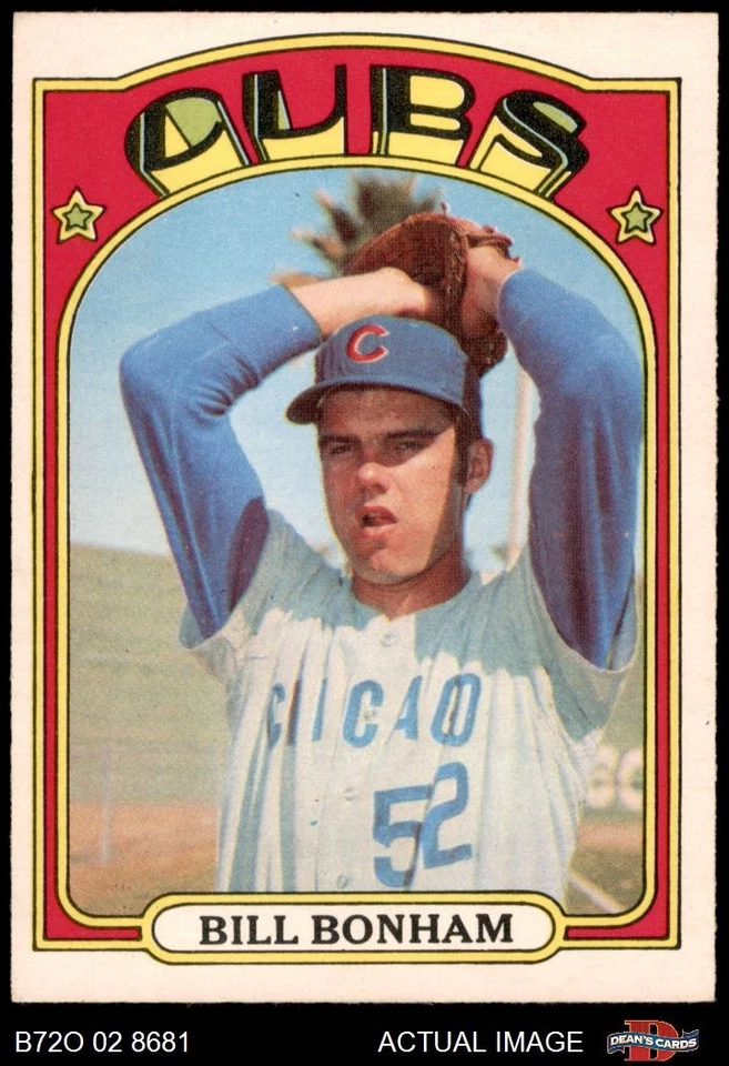 1972 O-Pee-Chee #29 Bill Bonham Cubs 6 - EX/MT - Image 1 of 1