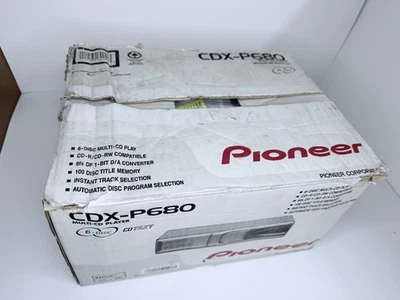 CDX-P680 Pioneer 6 Discs CD Changer - Image 1 of 3