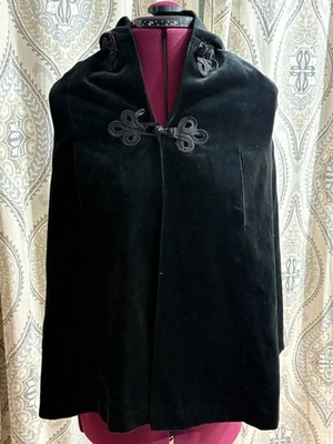 Capa de terciopelo negro Jemjay talla 4 Foto 1 de 4