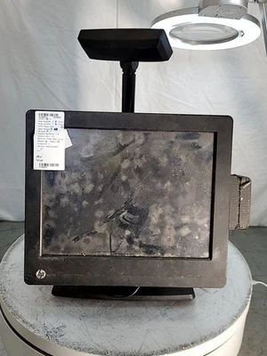 HP RP7 Retail System 7800 J9R24US-ABA POS PENTIUM G850 4GB 128GB SEE NOTES - Image 1 of 4