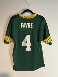 Vintage Brett Favre Green Bay Packers Champion NFL Jersey Youth Size XL - Picture 1 of 6