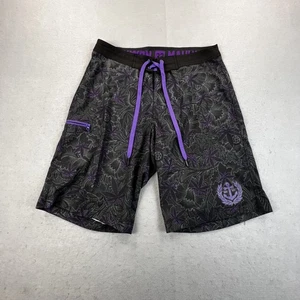 Dixxon Maui Waui Board Shorts Mens 32 Floral Hawaiian Swim Trunks Beach - Picture 1 of 14