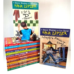 Near Complete Set HANK ZIPZER Books Series by Henry Winkler vol.1-17 PB  - Picture 1 of 8