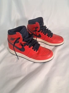 Nike Air Jordan 1 Retro Alto OG David Letterman 555088-606 Talla 6Y Mujer 7.5 - Imagen 1 de 5