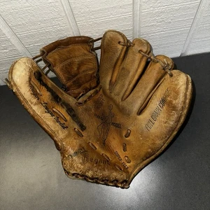 Guante de béisbol Regent vintage modelo profesional BG 37 RHT cuero de vaca de grano completo - Imagen 1 de 19