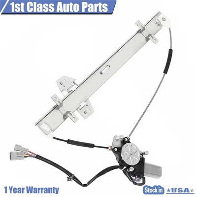 Conjunto regulador motor ventana eléctrica delantero izquierdo para 03-04 Honda Odyssey 741-009 Foto 1 de 4