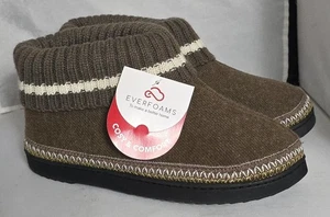 Everfoams Damen-Bootie-Hausschuhe neu mit Etikett braun Größe 10 - Bild 1 von 6
