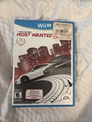 Need for Speed: Most Wanted U (Nintendo Wii U, 2013) - Image 1 of 3
