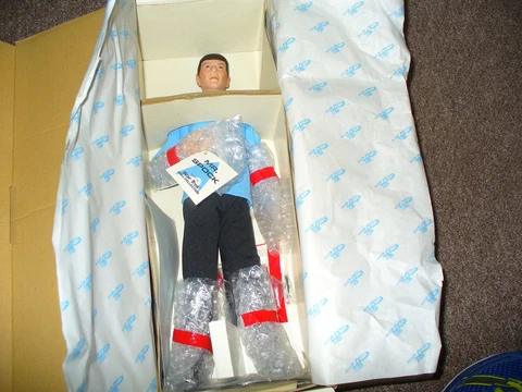 STAR TREK 14" Porcelain Doll Mr. Spock New  with COA (1988) HAMILTON COLLECTION Cover