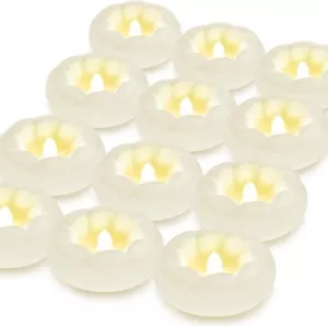 12Pack Flameless Led Floating Candles, 3” Plastic Battery Operated White - Picture 1 of 7