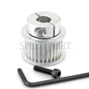 HTD3M 30T Clamping type Timing Belt Pulley 8mm Bore 16mm Width For Stepper Motor - Picture 1 of 5