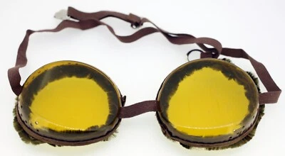 Gafas unisex steampunk vintage-talla única-más de 60 años-en caja/NUEVAS-AÑOS 50/60 Foto 1 de 4