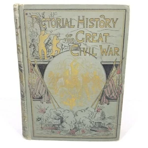 Pictorial History of The Great Civil War by John Laird Wilson 1881 Illustrated - Picture 1 of 12