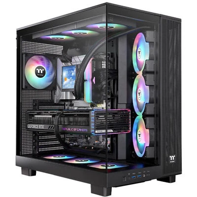 Thermaltake View 380 XL TG ARGB , Tower-Gehäuse, schwarz