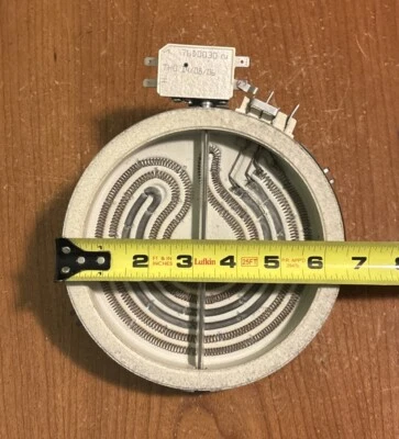 OEM Genuine Whirlpool Range Dual Radiant Surface Element, W10342780, WPW10342780 - Image 1 of 3