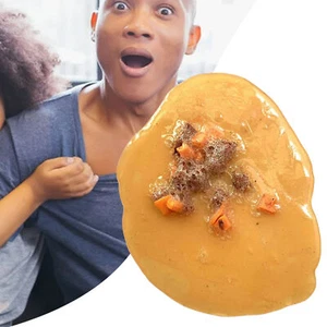 2x Funny Prank Fake Vomit Puke Practical Joke Throw Up Novelty Barf Office Gag - Picture 1 of 9
