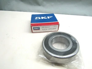 SKF 6306-2RS JEM 30mm X 70mm X 19mm Sealed Bearing Made in USA - Picture 1 of 4