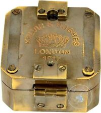Kelvin & Hughes Natural Sine Brunton 1917 Compass Brass Mining Compasses, Brass