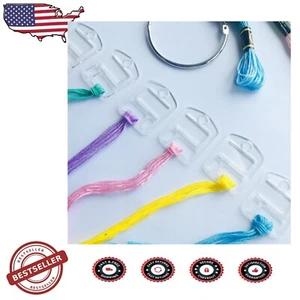 200 Ultra-Thin Acrylic Thread Drops - Durable & Easy-Labeling For Craft Rooms - Picture 1 of 2