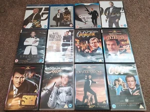 Blu Ray & DVD Bundle James Bond Films Casino Royale - Some Sealed - Picture 1 of 1