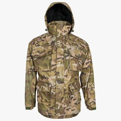 Jaqueta Highlander Typhoon British HC Camuflagem Impermeável Respirável AB-TEX Militar - Imagem 1 de 4