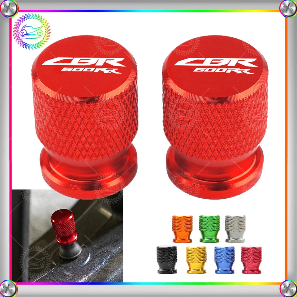 Cubierta de sello de vástago de válvula de neumático de motocicleta para Honda CBR600RR 2003-2023 Foto 1 de 1